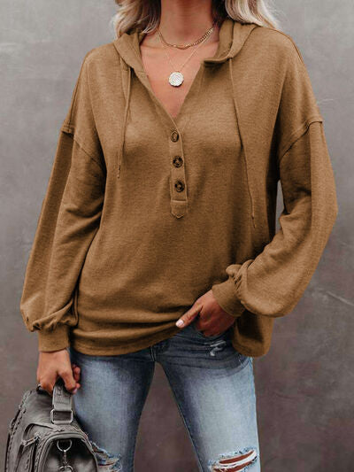 Drop Shoulder Hoodie