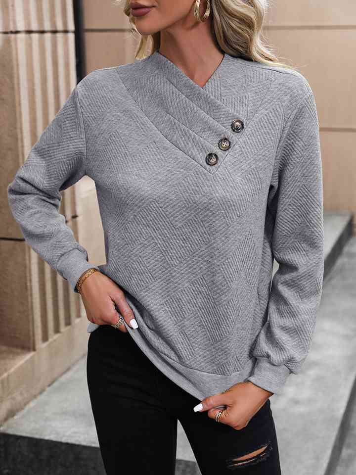Jazzy Long Sleeve Blouse