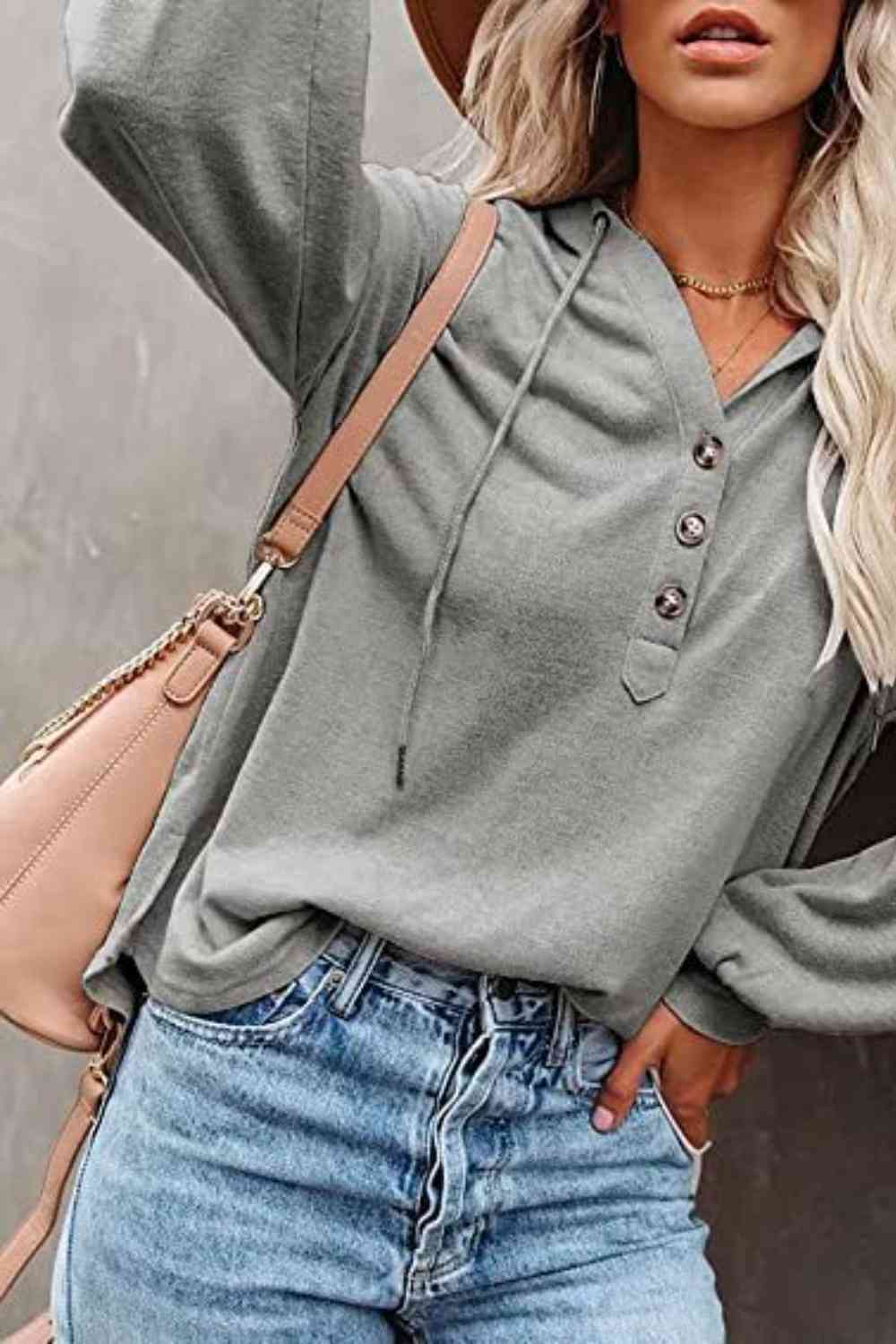 Drop Shoulder Hoodie