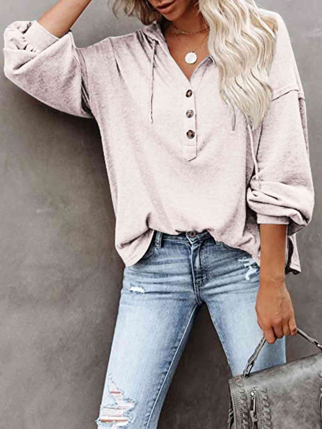 Drop Shoulder Hoodie