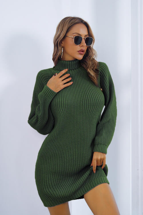 Kat Long Sleeve Sweater Dress