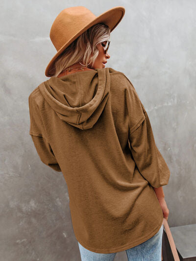 Drop Shoulder Hoodie